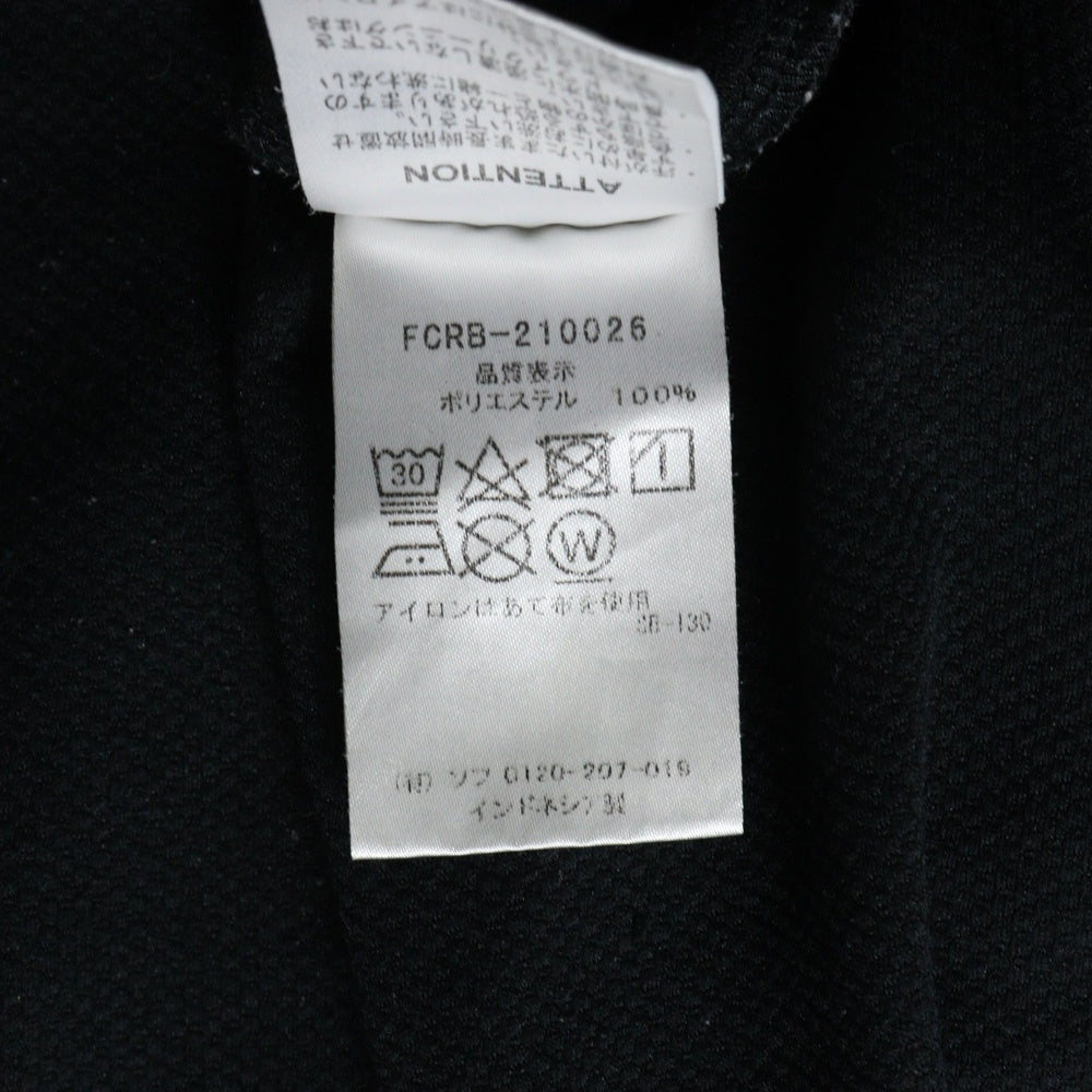 F.C.R.B./F.C.Real Bristol/FCRB(エフシーアールビー/エフシーレアルブリストル) 21SS AUTHENTIC MESH TEE オーセンティック メッシュ 半袖Tシャツ カットソー ブラック FCRB-210026