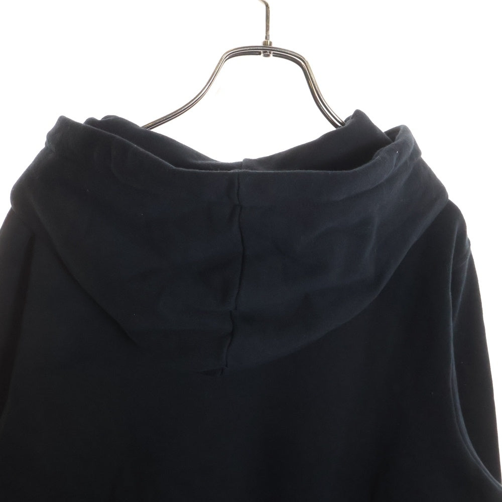 BALR.(ボーラー) フロントロゴプリント プルオーバーフーディー パーカー スウェット トレーナー ブラック