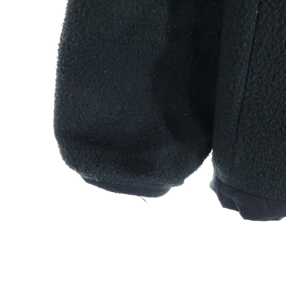 THE NORTH FACE(ザノースフェイス) DENALI HOODIE デナリ フーディ 胸ロゴデザイン マルチポケット ジップアップ ボアジャケット ブラック NA72052