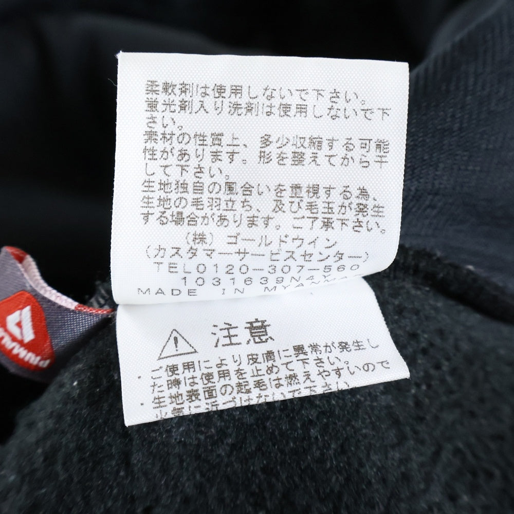 THE NORTH FACE(ザノースフェイス) DENALI HOODIE デナリ フーディ 胸ロゴデザイン マルチポケット ジップアップ ボアジャケット ブラック NA72052