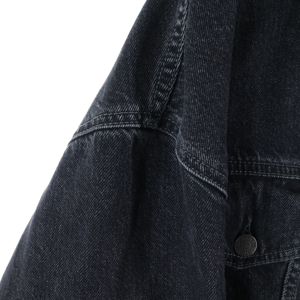 Acne Studios(アクネ ストゥディオズ) リラックス クロップドフィット マルチポケット デニムジャケット ブラック A90585