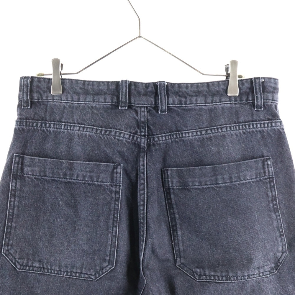 DIESEL(ディーゼル) D-SIRE-CARGO-S マルチポケット ボタンフライ デニムパンツ ブラック A11871