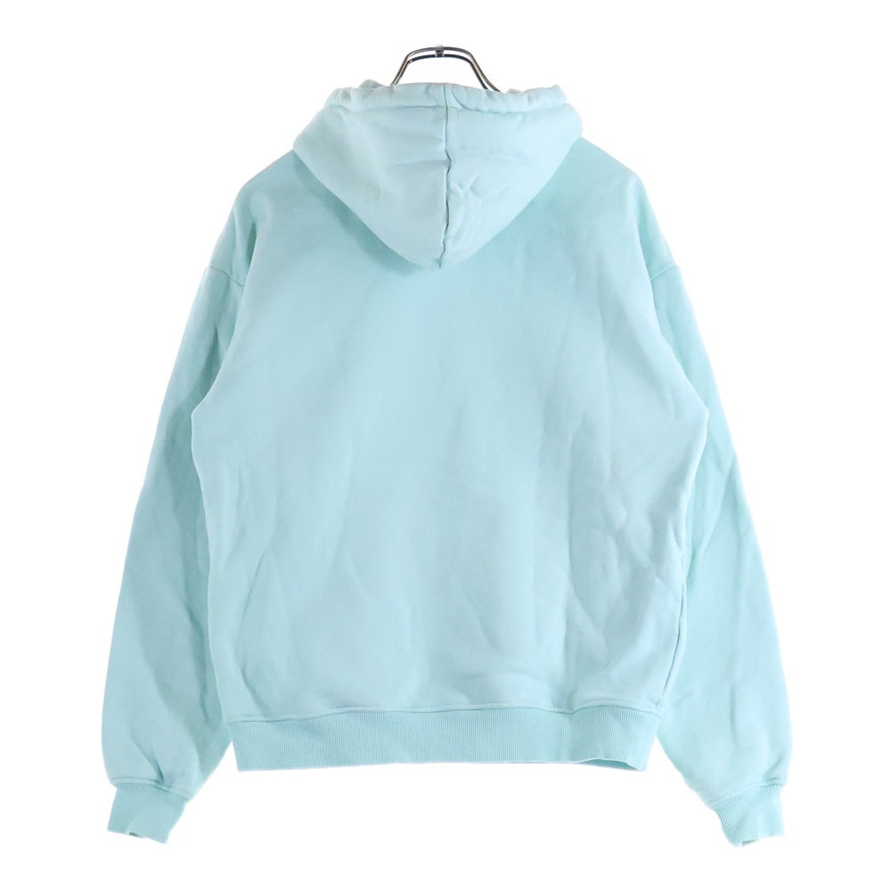 KITH(キス) 21AW CYBER MONDAY HOODIE サイバー マンデー ボックスロゴ スウェット プルオーバーパーカー ターコイズブルー KHM030148