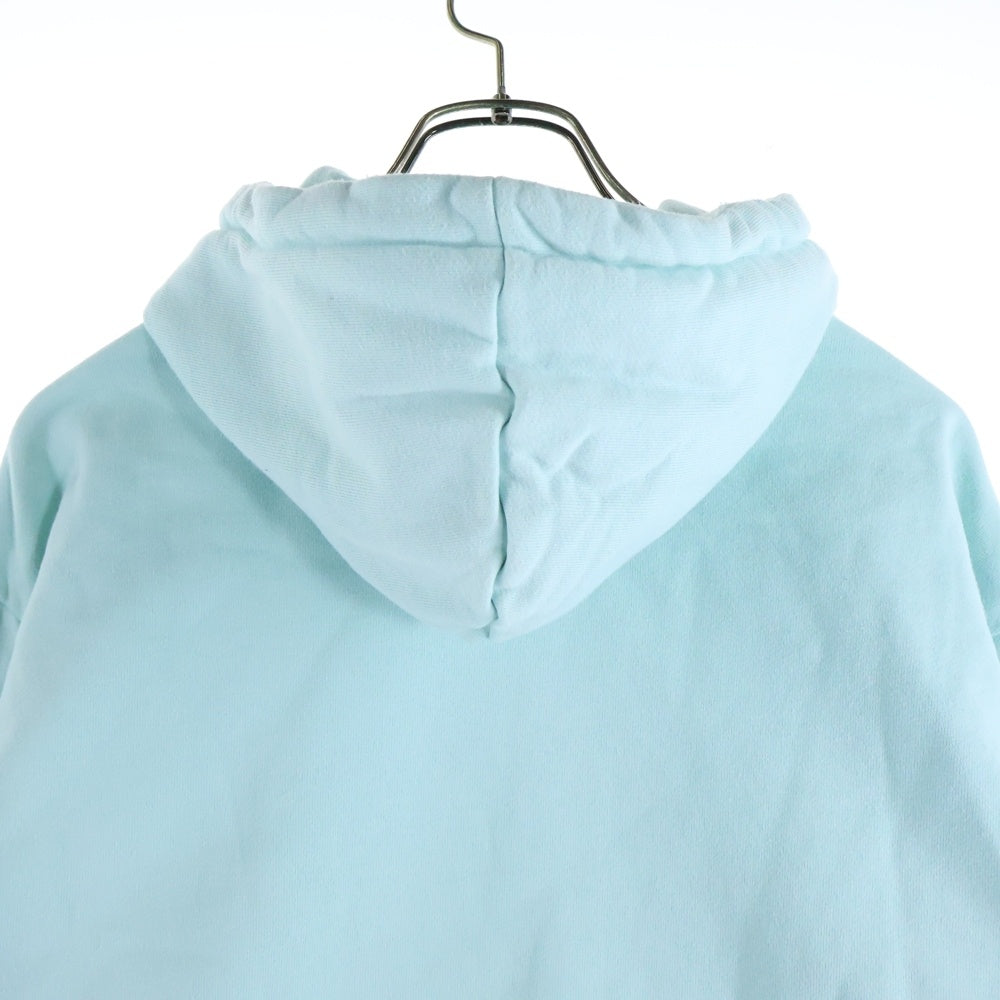 KITH(キス) 21AW CYBER MONDAY HOODIE サイバー マンデー ボックスロゴ スウェット プルオーバーパーカー ターコイズブルー KHM030148