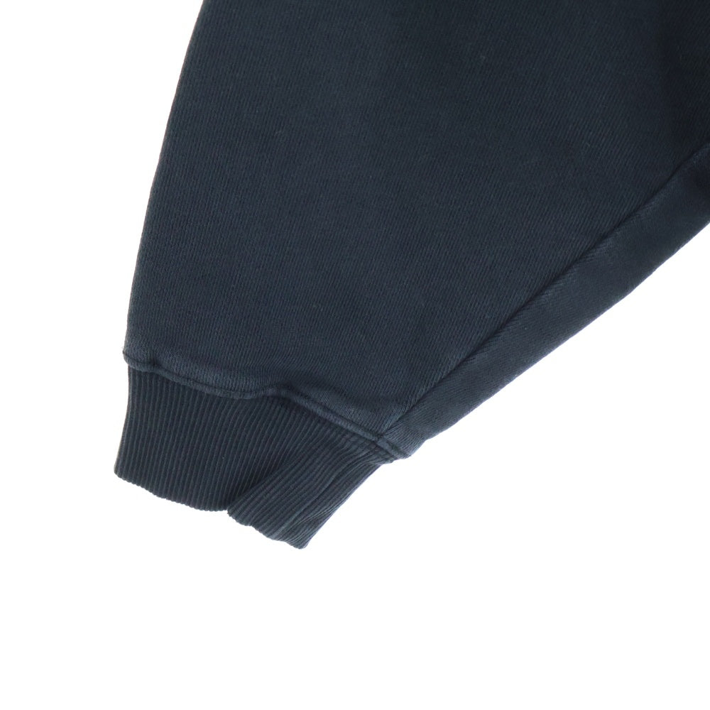 NO BRAND(ノーブランド) EVANGELION:95 (エヴァンゲリオン) 25AW 0058 PARKA 両面プリント プルオーバースウェットパーカー フーディー ブラック EVA0058A02