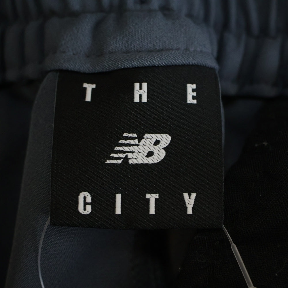New Balance(ニューバランス) ポリエステル スキニーフィットパンツ ネイビー AMP35031