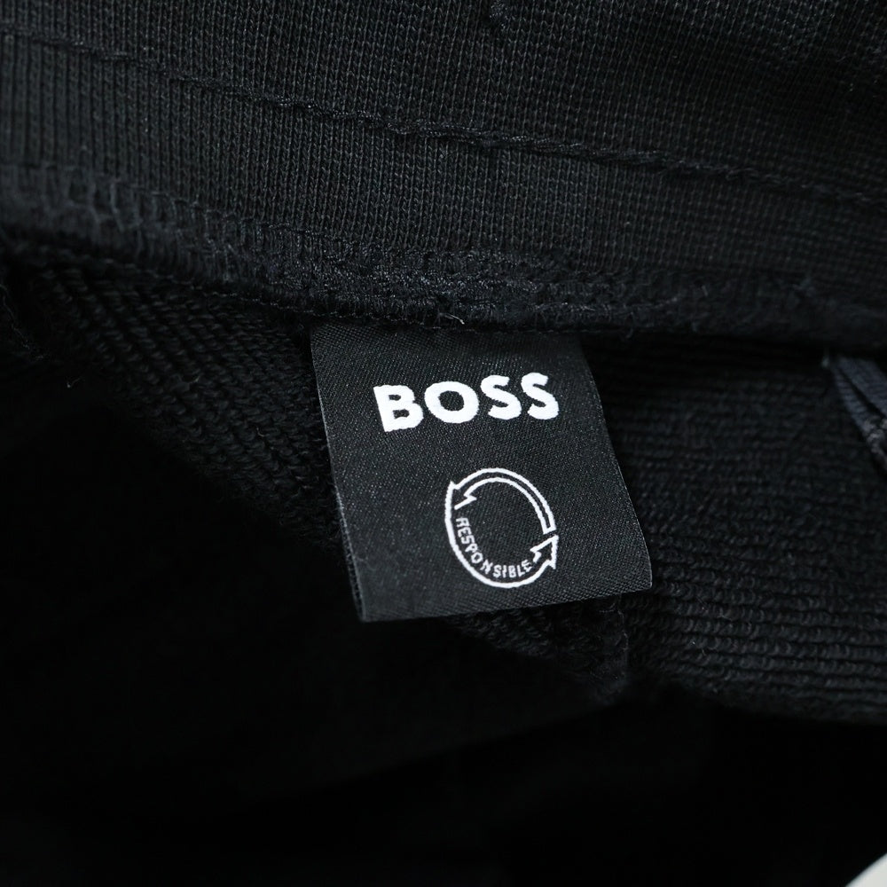 BOSS(ボス) サイドライン コットン ジョガー トラックパンツ ブラック 50471974
