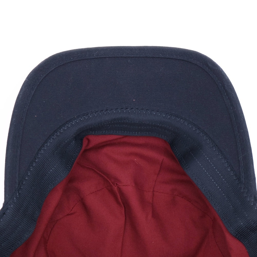 CAMBIO(カンビオ) SIMPLE CANVAS WORK CAP シンプル キャンバス ワークキャップ 帽子 ブラック OP-222-BO009