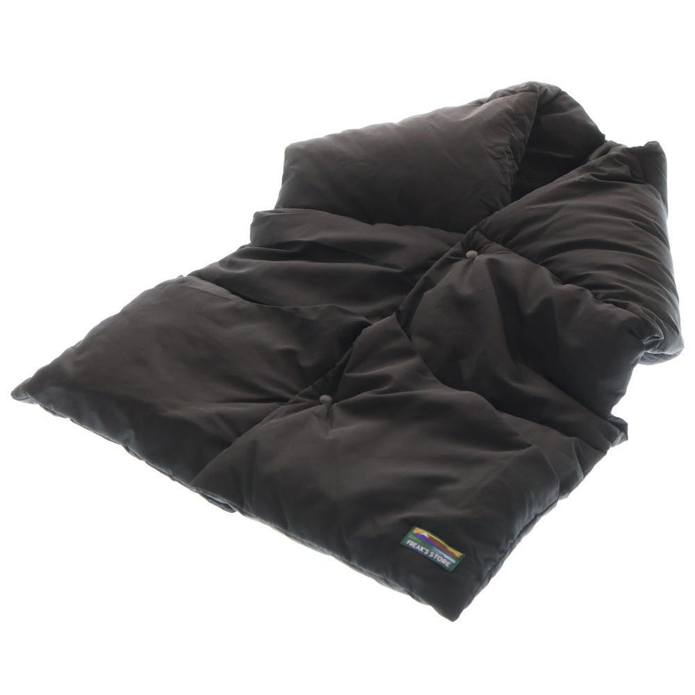 FREAK'S STORE(フリークスストア) ボリュームシルエット パフベスト 中綿マフラー スカーフ ブラック 1280248900042