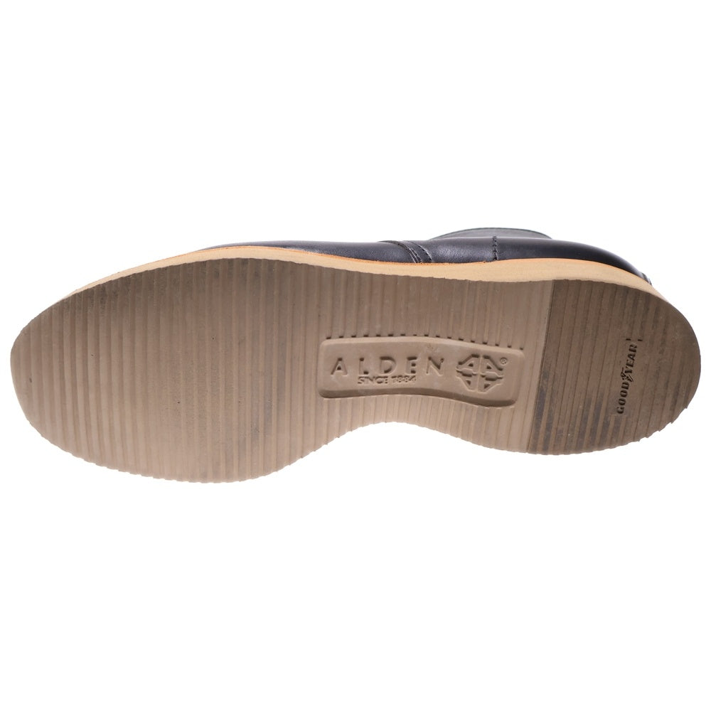 Alden(オールデン) クロムエクセル ミリタリーラスト プレーントゥブーツ ハイカットレザーシューズ ブラック N4803H