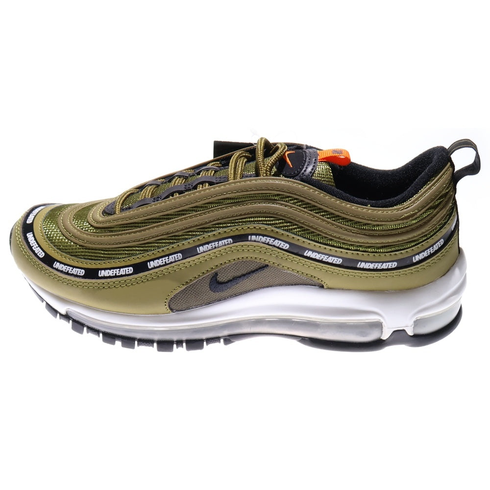 NIKE(ナイキ) ×UNDEFEATED AIR MAX 97 アンディフィーテッド エアマックス 97 ローカットスニーカー カーキ US8/26cm DC4830-300
