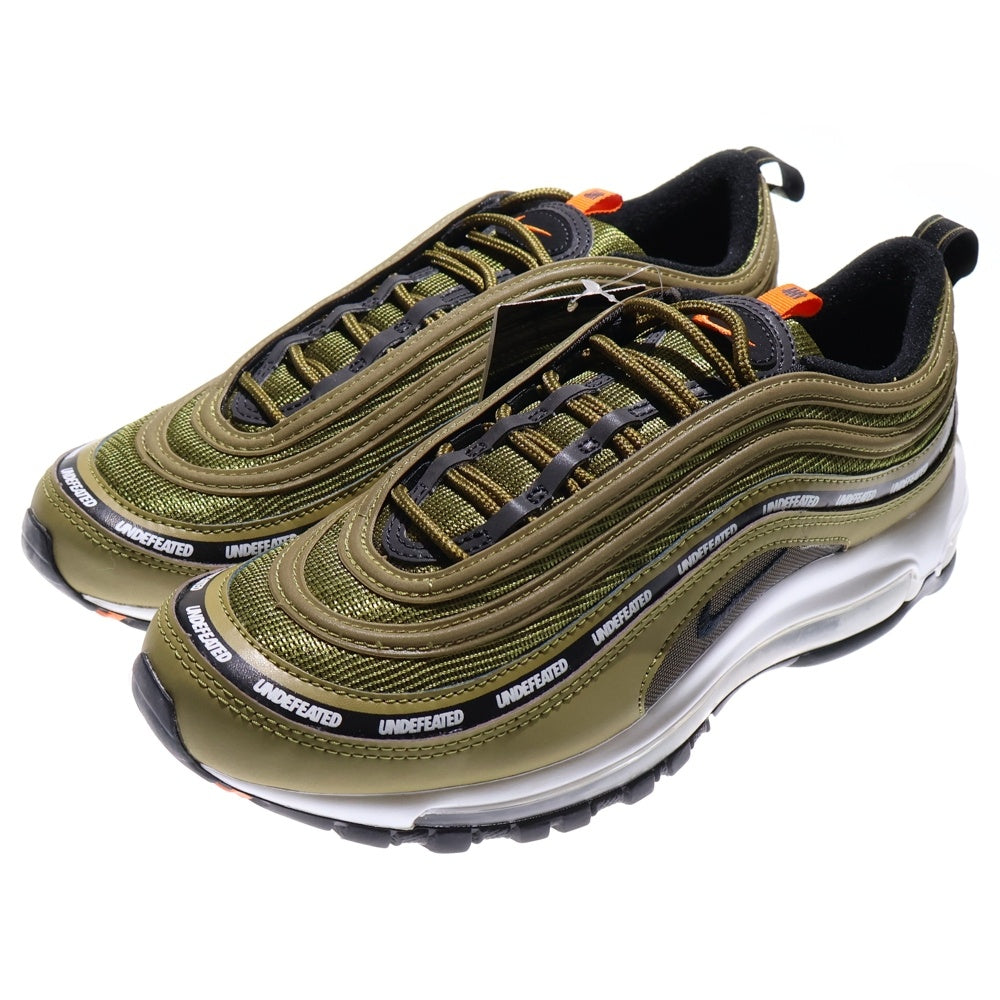 NIKE(ナイキ) ×UNDEFEATED AIR MAX 97 アンディフィーテッド エアマックス 97 ローカットスニーカー カーキ US8/26cm DC4830-300