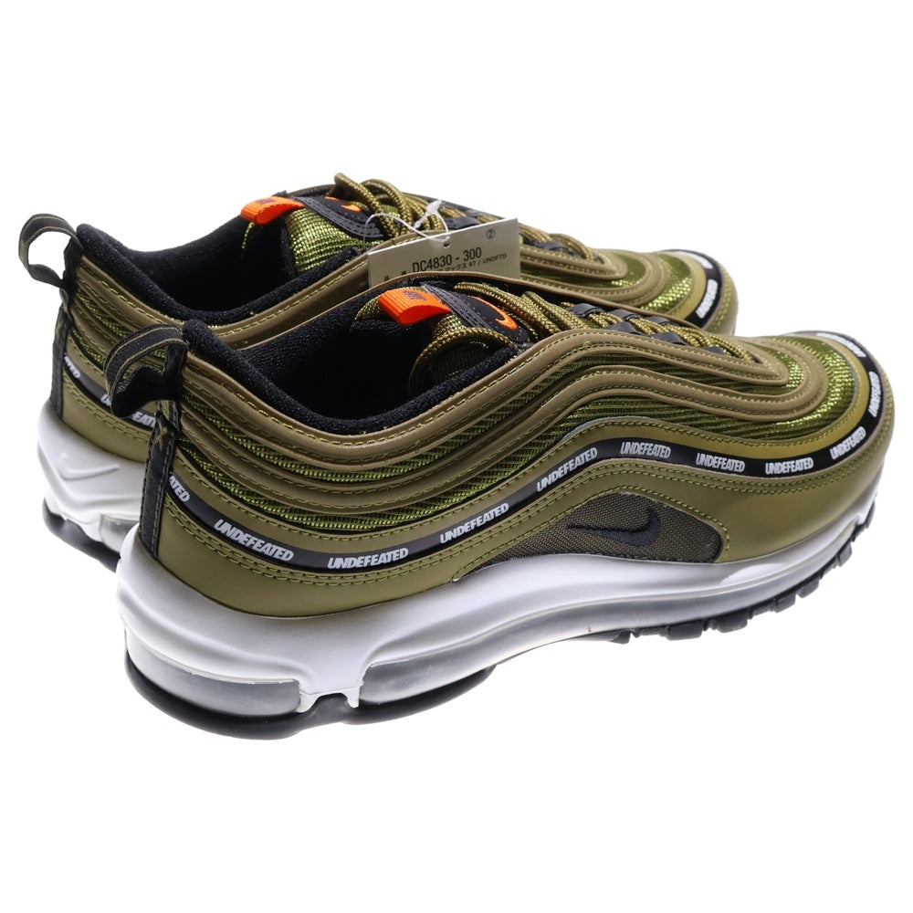 NIKE(ナイキ) ×UNDEFEATED AIR MAX 97 アンディフィーテッド エアマックス 97 ローカットスニーカー カーキ US8/26cm DC4830-300