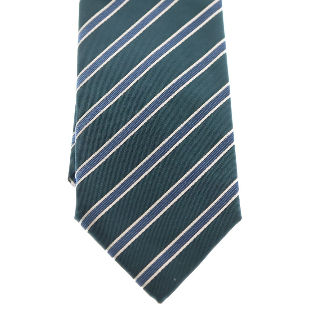 BOSS(ボス) シルクジャガード ストライプネクタイ グリーン 50480013
