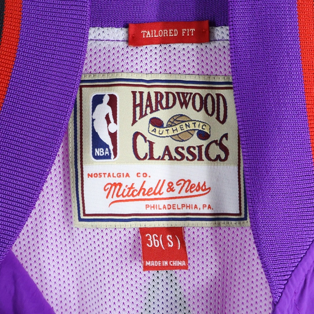Mitchell&Ness(ミッチェル アンド ネス) トロント ラプターズ ウォームアップジャケット パープル