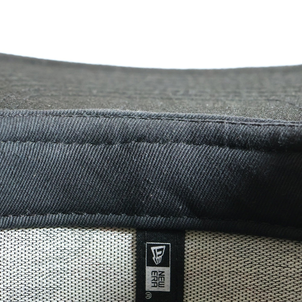 NEW ERA(ニューエラ) paper planes 6PANEL CAP ペーパープレーンズ エンブロイダリー ロゴ 6パネル キャップ 帽子 ブラック