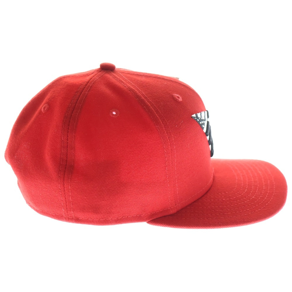 NEW ERA(ニューエラ) paper planes 6PANEL CAP ペーパープレーンズ エンブロイダリー ロゴ 6パネル キャップ 帽子 レッド