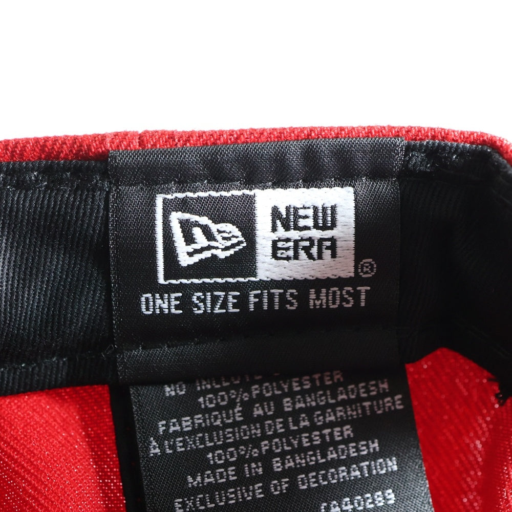 NEW ERA(ニューエラ) paper planes 6PANEL CAP ペーパープレーンズ エンブロイダリー ロゴ 6パネル キャップ 帽子 レッド