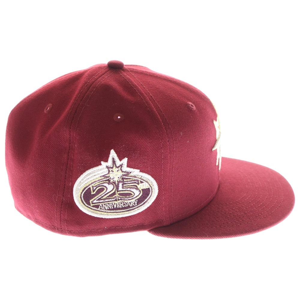 NEW ERA(ニューエラ) MLB SEATTLE MARINERS 25TH ANNIVERSARY FITTED 6PANEL CAP 59FIFTY シアトル マリナーズ フィテッド エンブロイダリー ロゴ 6パネル キャップ 帽子