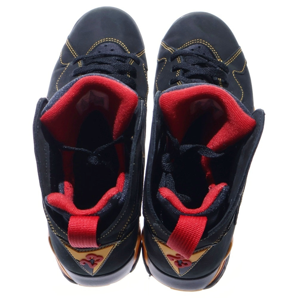 NIKE(ナイキ) AIR JORDAN 7 RETRO CITRUS エアジョーダン7 レトロ シトラス ハイカットスニーカー ブラック/イエロー US10/28cm CU9307‐081