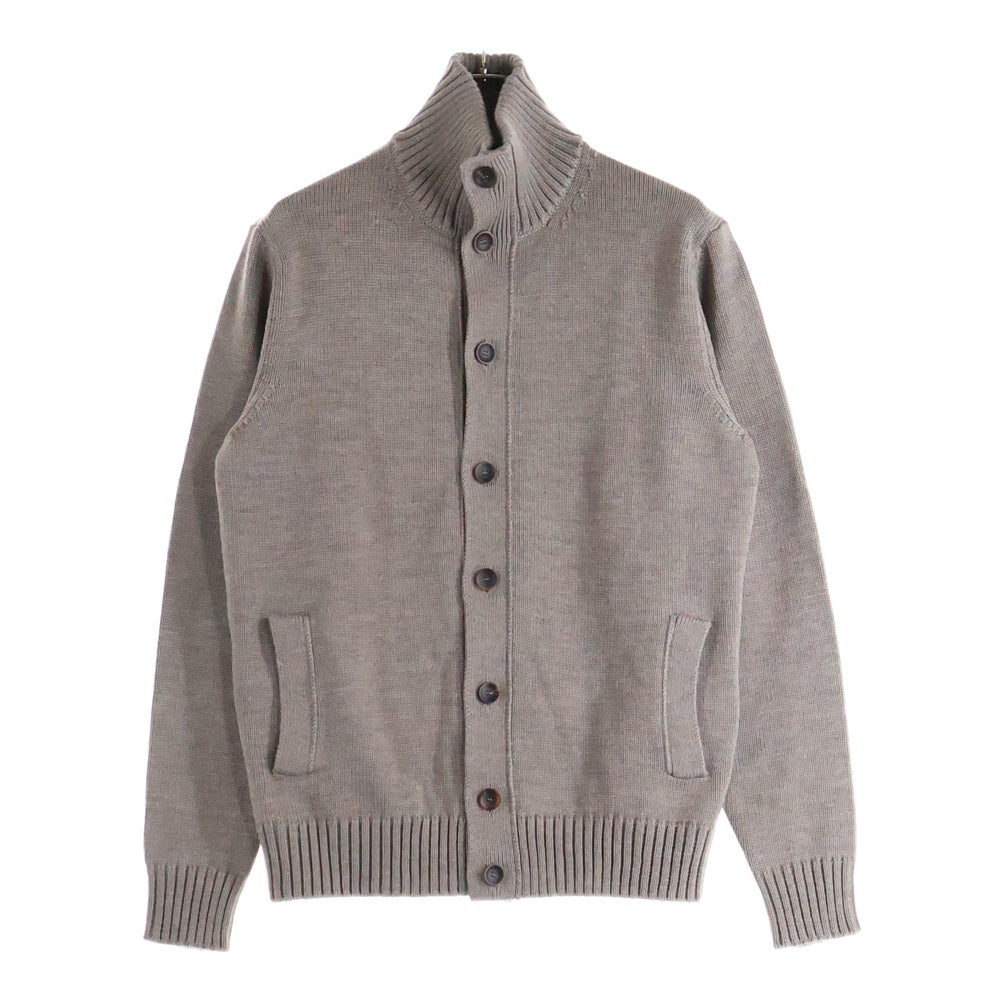 ZANONE(ザノーネ) 7B スタンドカラー ハイゲージ ニット カーディガン