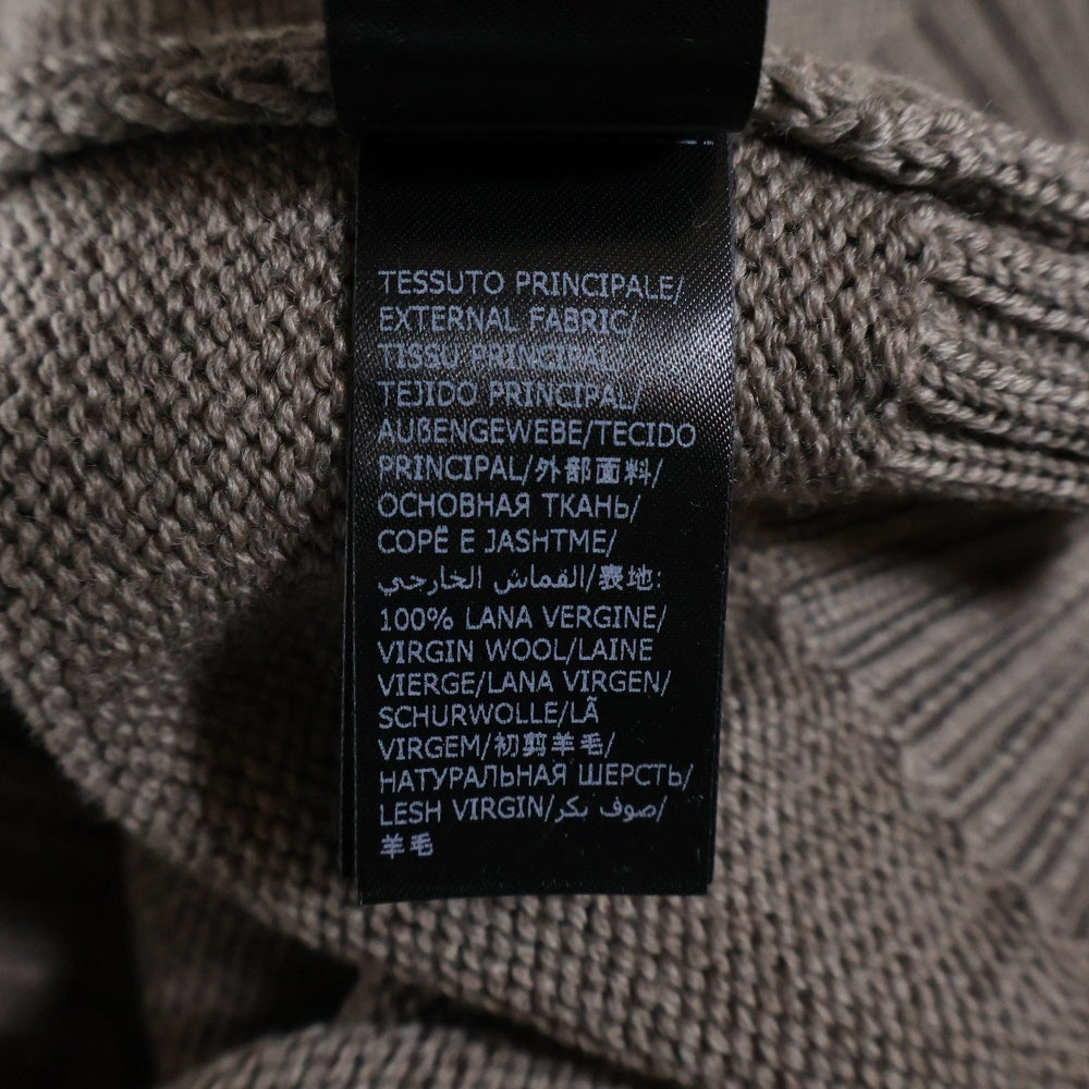 ZANONE(ザノーネ) クルーネック ハイゲージ ニット セーター ブラウン