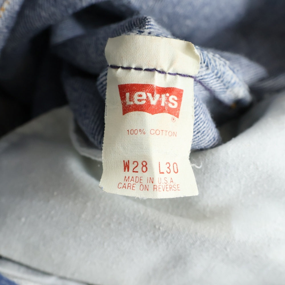 Levi's(リーバイス) 90S 501 ボタン裏501 USA製 ボタンフライ デニムパンツ インディゴ 00501-0115