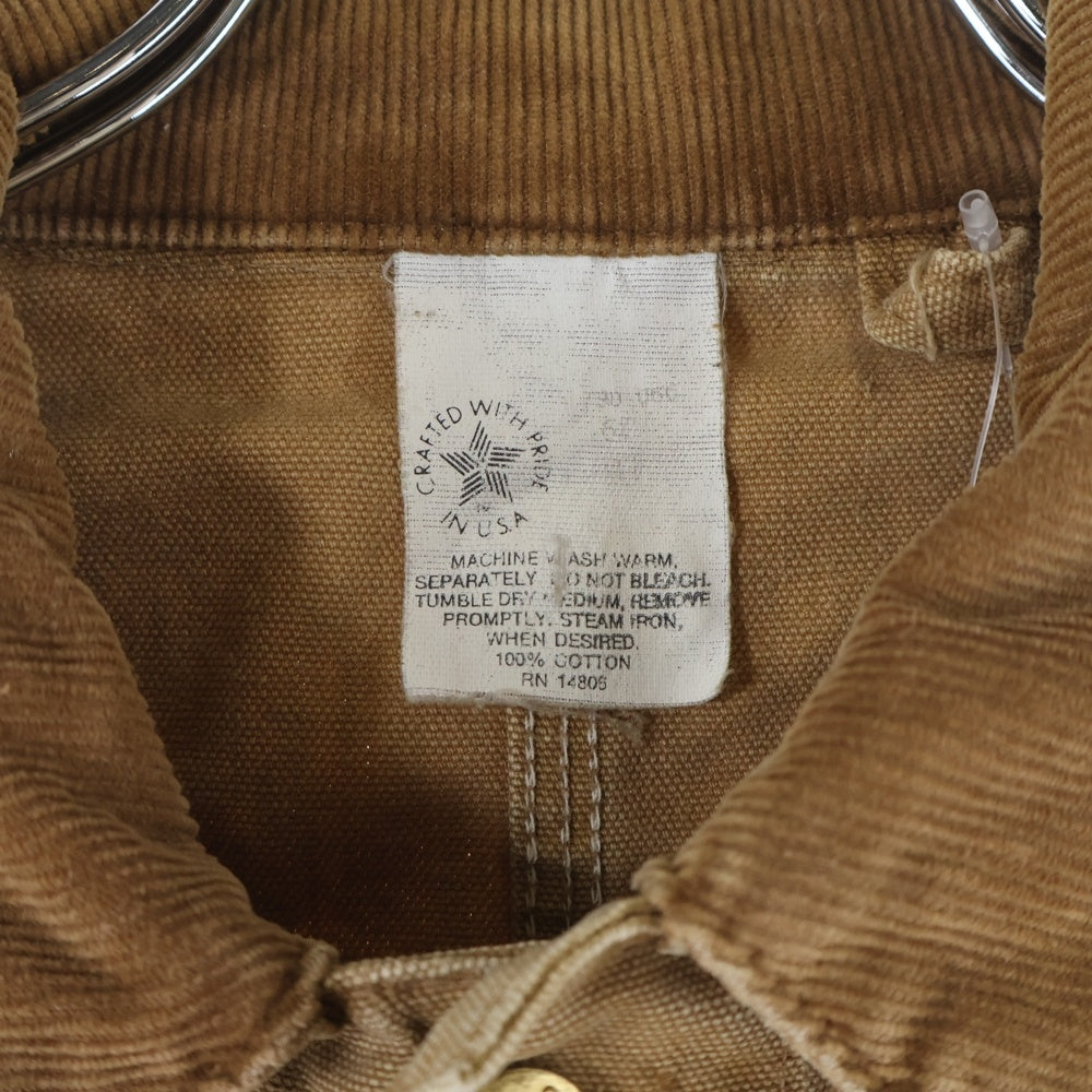 CARHARTT(カーハート) 80S ミシガン チョアコート ジャケット ブラウン