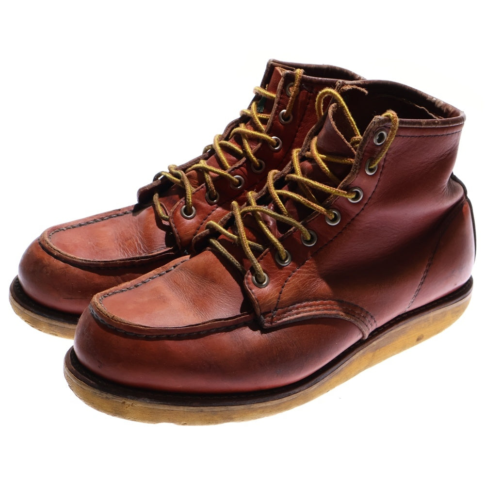 RED WING(レッド ウイング) 90S 875 半円犬タグ アイリッシュセッターブーツ ブラウン
