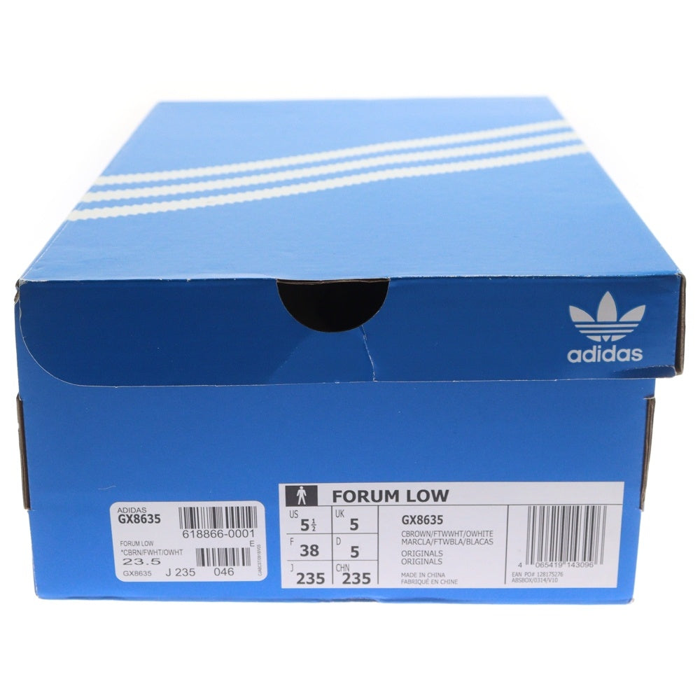 adidas(アディダス) FORUM LOW SAIL フォーラム セイル ローカットスニーカー グレー レディース US5.5/23.5cm GX8635