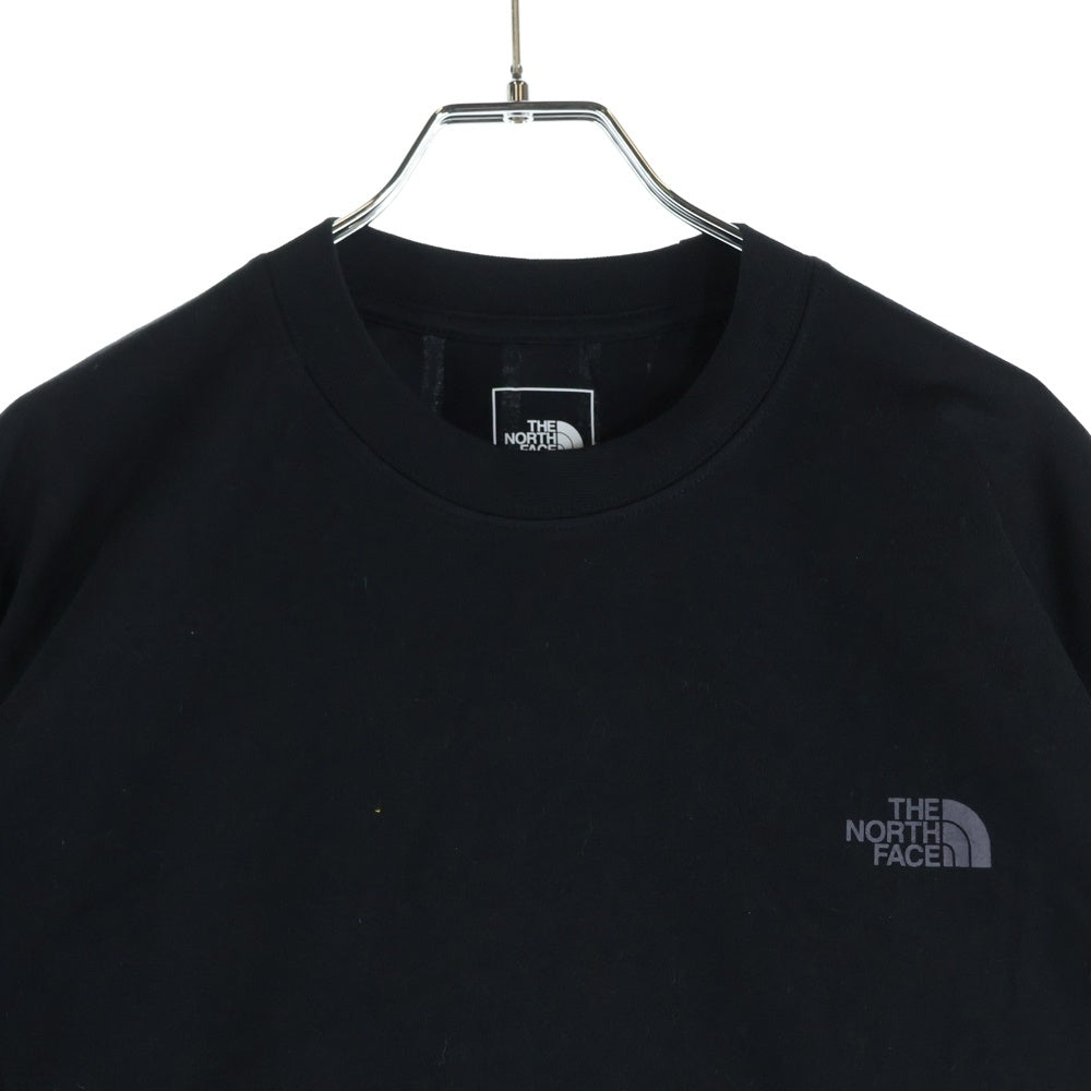 THE NORTH FACE(ザノースフェイス) S/S OVERSIZED LOGO TEE オーバーサイズ ロゴTシャツ 半袖クルーネックカットソー ブラック NT32433
