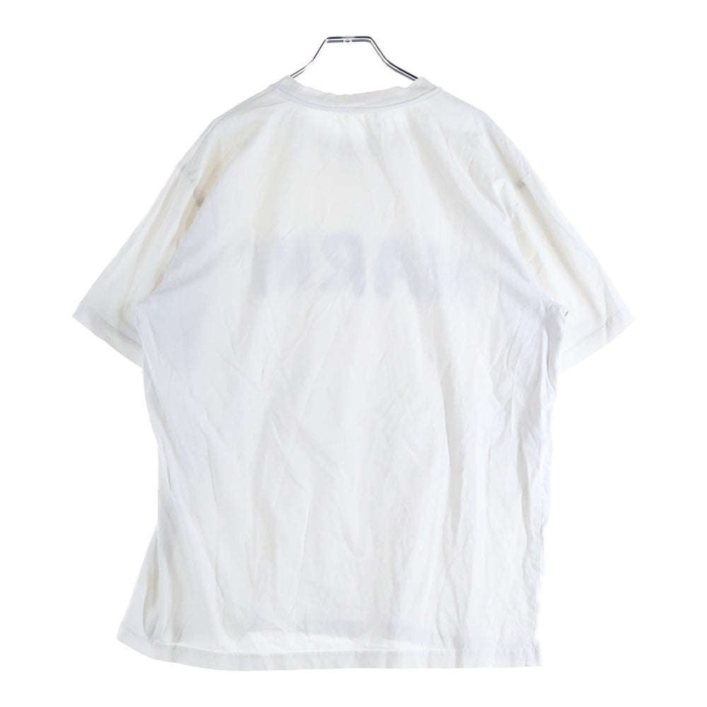 MARNI(マルニ) HUMU0175P0/S22763 ロゴプリント半袖Tシャツ カットソー ホワイト
