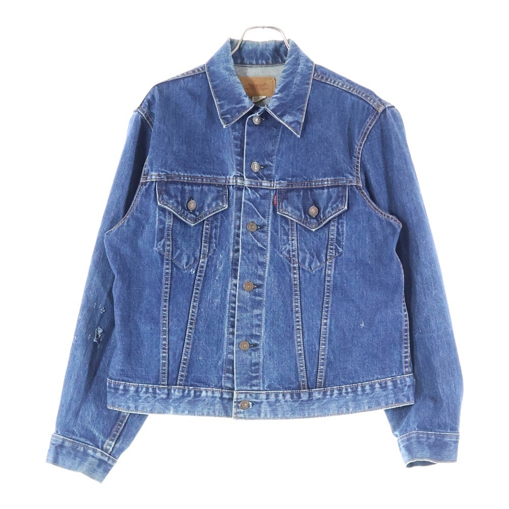 希少　70s Levi's スモールe デニムジャケット　トップボタン裏522 Levi's(リーバイス) 70S VINTAGE 4th BIG E ボタン裏522 トラッカー