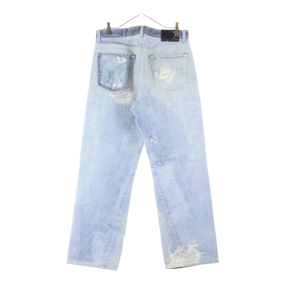 OUR LEGACY(アワーレガシー) THIRD CUT (DIGITAL DENIM PRINT) サードカット デジタルプリント デニムパンツ インディゴ