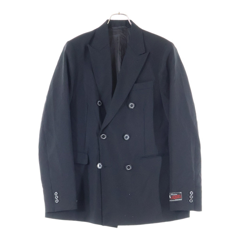 DAIRIKU(ダイリク) 21SS Jimi Hendrix Double Tailored Jacket ジミー ヘンドリックス ダブル テーラードジャケット ブラック