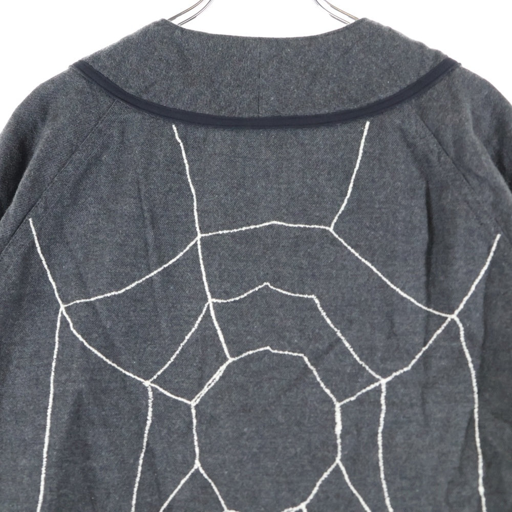 KAPITAL(キャピタル) 綿ウール GREAT KOUNTRY ベースボールシャツ グレー K2505SS215