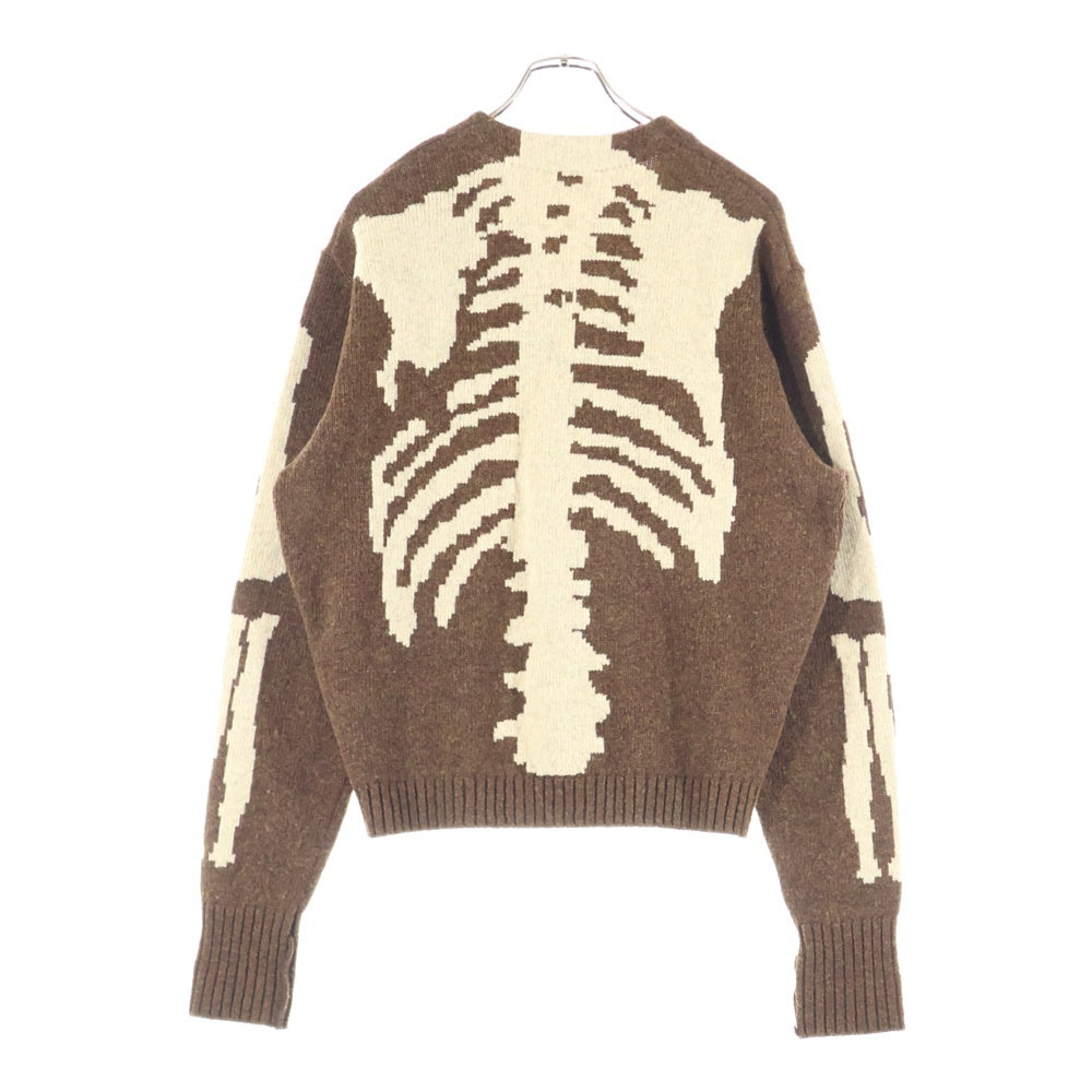 KAPITAL(キャピタル) 5G ウール BONEショートカーディガン ブラウン EK