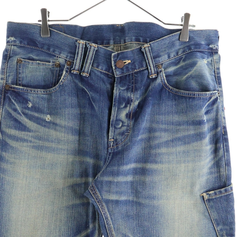 anachronorm(アナクローム) ゼータ2 ワッペン ダメージ加工デニムパンツ No.262