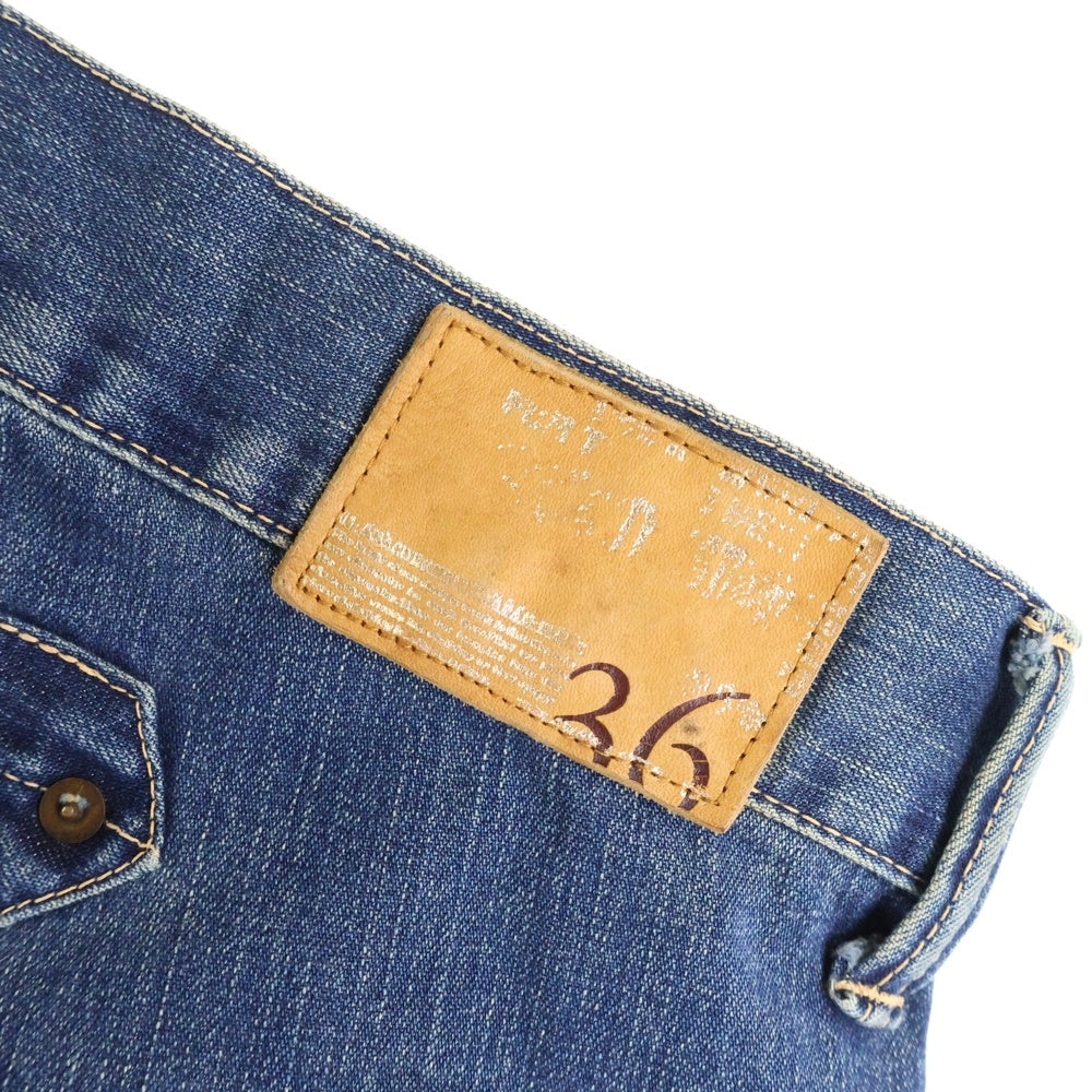 anachronorm(アナクローム) ゼータ2 ワッペン ダメージ加工デニムパンツ No.262