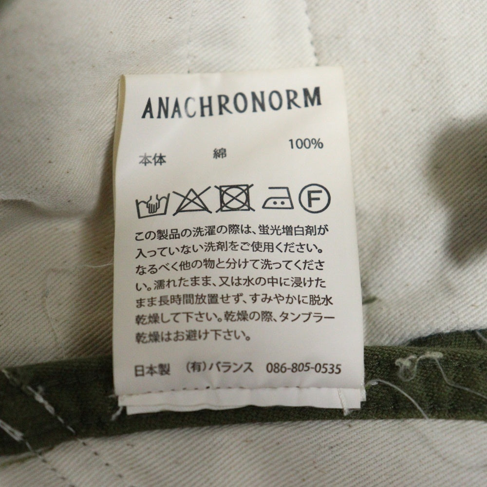anachronorm(アナクローム) 25SS M-51 ダメージ フィールド カーゴパンツ カーキ AN337