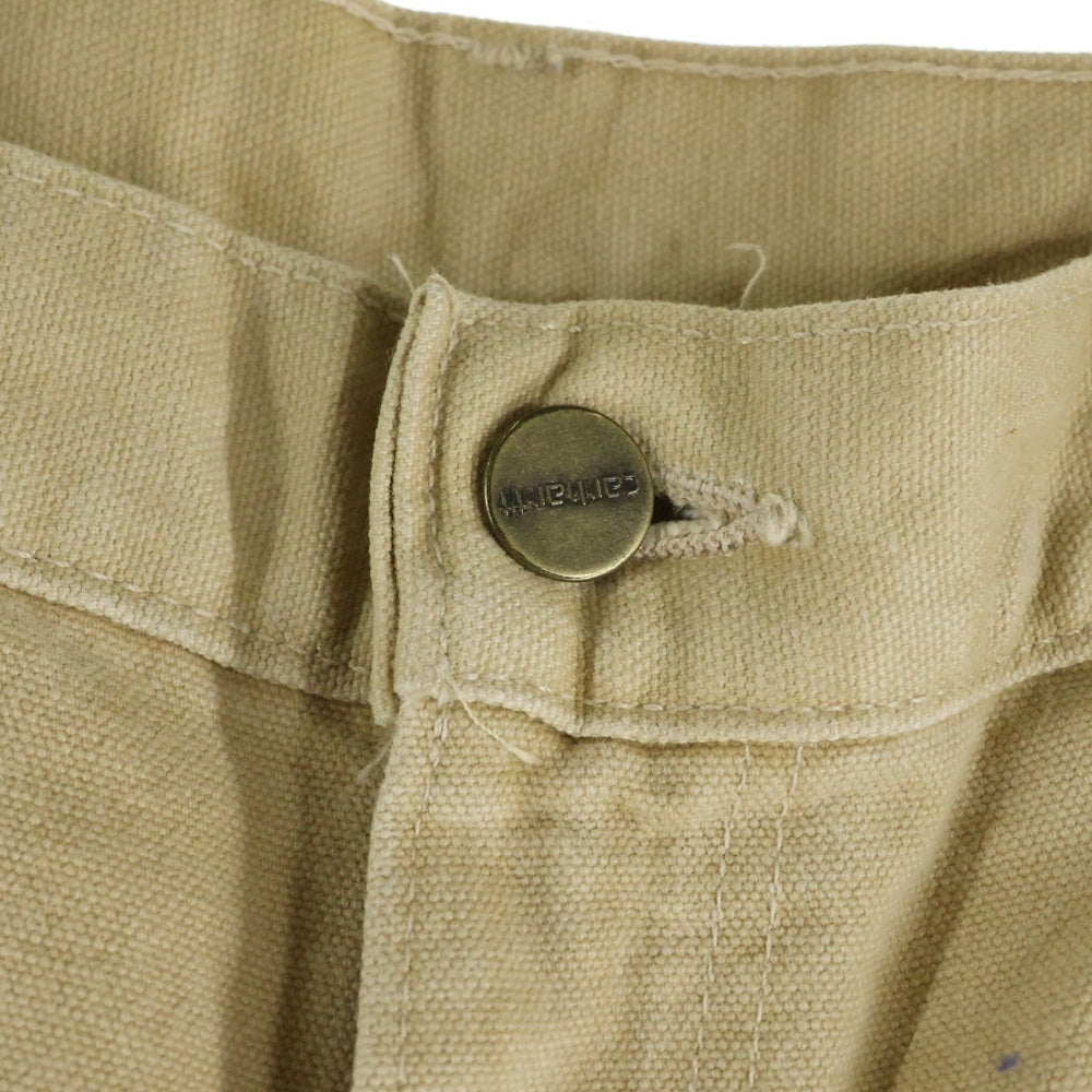 CARHARTT(カーハート) 90S VINTAGE SINGLE KNEE PANTS シングルニー ヴィンテージ ダック ワークパンツ ベージュ B12 WET