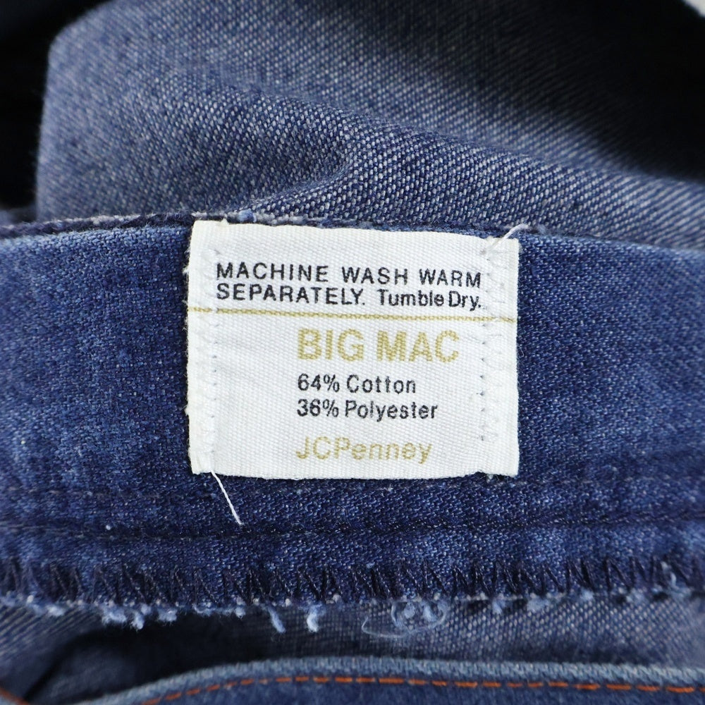 VINTAGE(ヴィンテージ) 70S VINTAGE BIG MAC ビッグマック ヴィンテージ デニムペインター ワークパンツ インディゴ