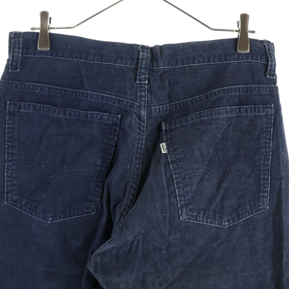Levi's(リーバイス) 80S VINTAGE 517 ボタン裏54 コーデュロイ ヴィンテージ ブーツカット フレアパンツ ネイビー