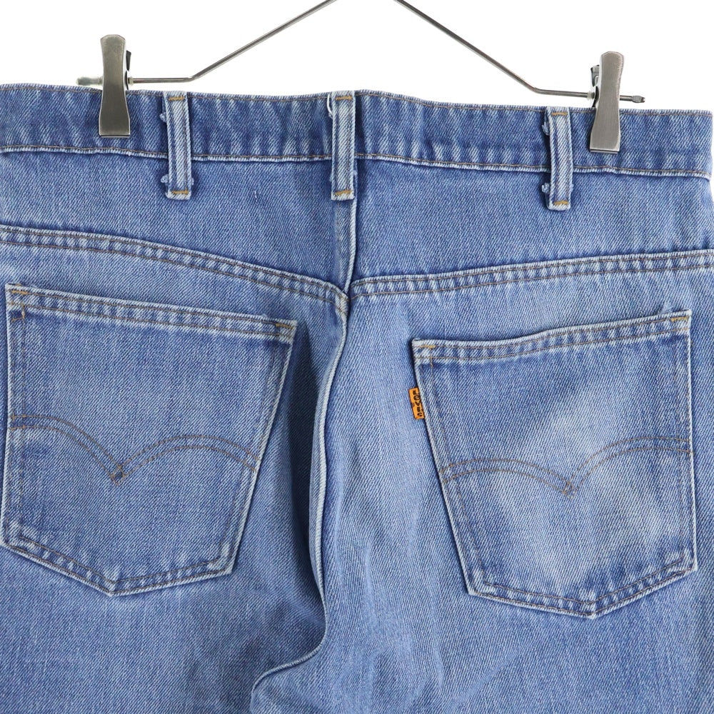 Levi's(リーバイス) 80S VINTAGE 646 ボタン裏8 オレンジタブ ベルボトム フレア ヴィンテージ デニムパンツ インディゴ