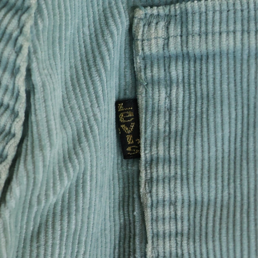 Levi's(リーバイス) 70S VINTAGE 517 ボタン裏10 コーデュロイ ヴィンテージ ブーツカット フレアパンツ ブルー