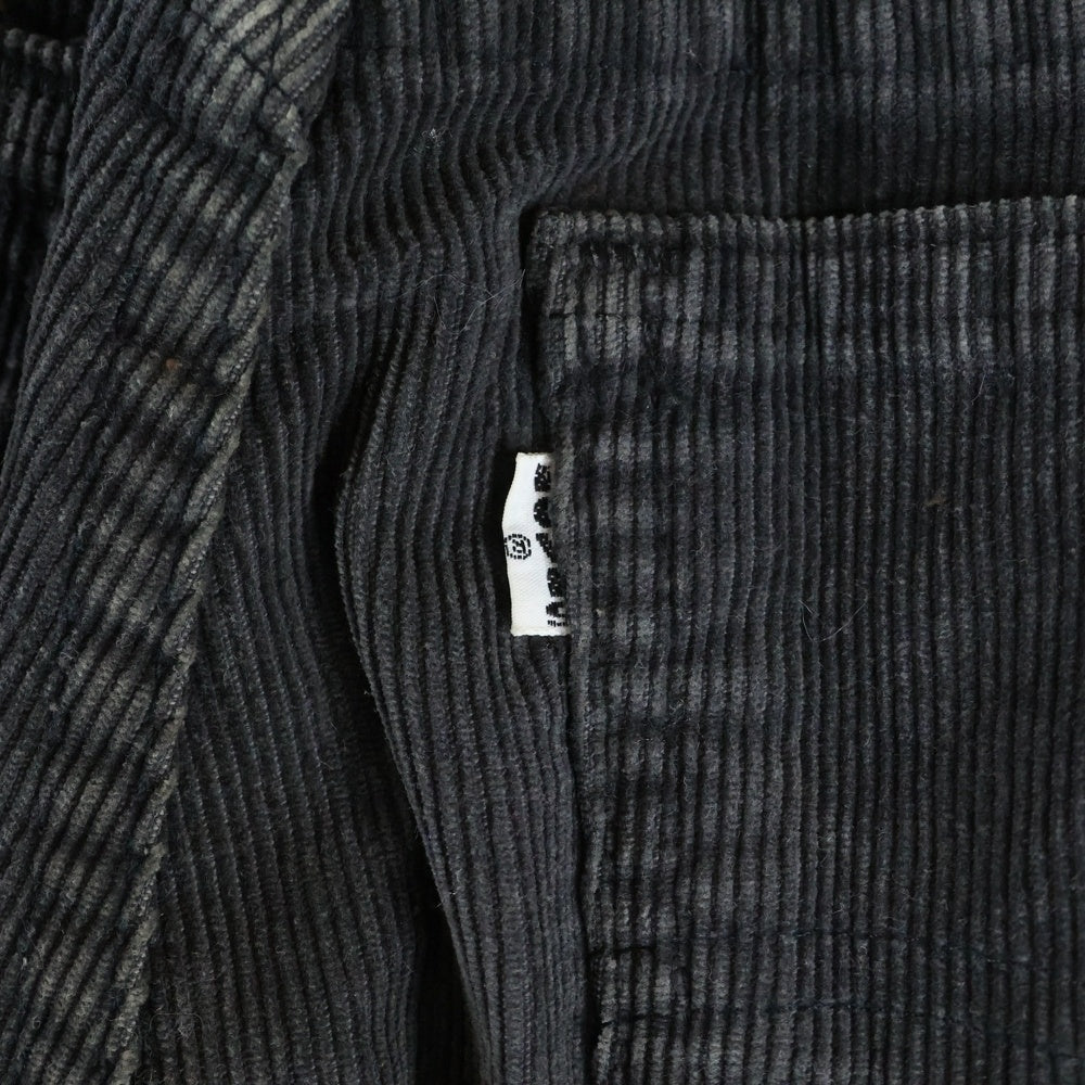 Levi's(リーバイス) 80S VINTAGE 517 ボタン裏536 コーデュロイ ヴィンテージ ブーツカット フレアパンツ ブラック