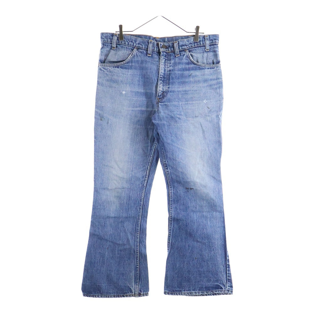 Levi's(リーバイス) 70S-80S VINTAGE 646 ボタン裏10 オレンジタブ ベルボトム フレア ヴィンテージ デニムパンツ インディゴ