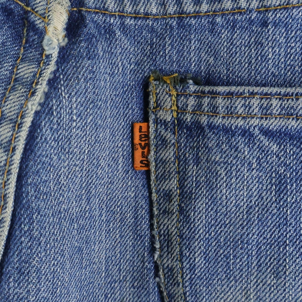 Levi's(リーバイス) 70S-80S VINTAGE 646 オレンジタブ ベルボトム フレア ヴィンテージ デニムパンツ インディゴ
