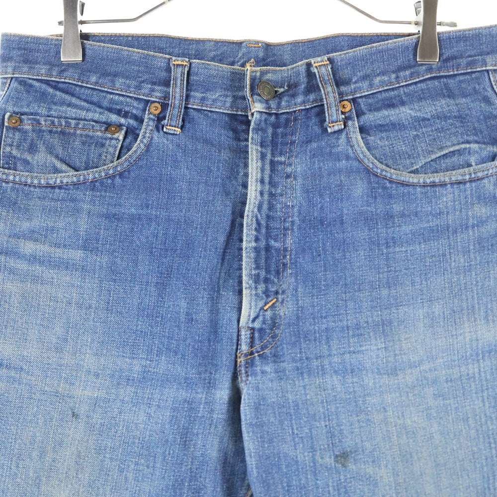 Levi's(リーバイス) 70S VINTAGE 517 ボタン裏2 ジップフライ ブーツカット ヴィンテージプリント デニムパンツ インディゴ