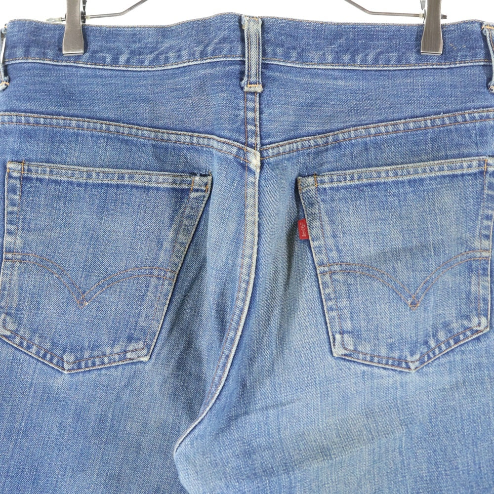 Levi's(リーバイス) 70S VINTAGE 517 ボタン裏2 ジップフライ ブーツカット ヴィンテージプリント デニムパンツ インディゴ